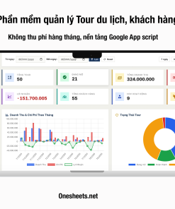Phần mềm quản lý khách hàng & lịch trình Tour du lịch