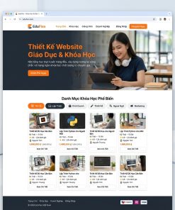Thiết Kế Website Trung Tâm Tiếng Anh Chuyên Nghiệp Trọn Gói
