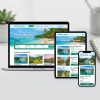 Thiết Kế Website Khách Sạn Chuyên Nghiệp, Chuẩn SEO 3 travel web design mockup vn