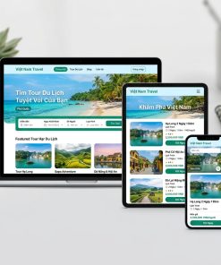Thiết Kế Website Du Lịch & Booking Tour Chuyên Nghiệp, Chuẩn SEO