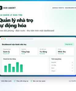 File quản lý nhà trọ, điện nước và thu tiền