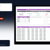 File Đo Lường Chỉ Số Sức Khỏe Tài Chính Google Sheet Tự Động Hóa, Dashboard BI Chuyên Nghiệp