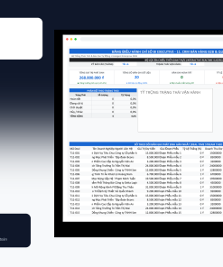 File CRM Bán Hàng B2B & Quản Trị Cơ Hội Thầu Google Sheet Tự Động Hóa, Dashboard BI Chuyên Nghiệp