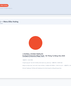 Alternative view of File Hệ Thống Quản Lý Lương Payroll Google Sheet Tự Động Hóa, Dashboard BI Chuyên Nghiệp