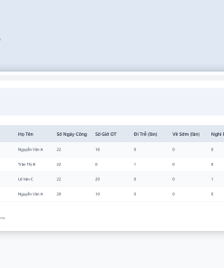 File Hệ Thống Quản Lý Lương Payroll Google Sheet Tự Động Hóa, Dashboard BI Chuyên Nghiệp - Ảnh 6