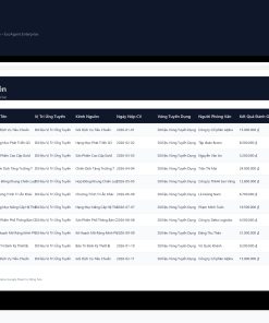 Alternative view of File Quản Lý Phễu Tuyển Dụng & Đánh Giá Ứng Viên Google Sheet Tự Động Hóa, Dashboard BI Chuyên Nghiệp